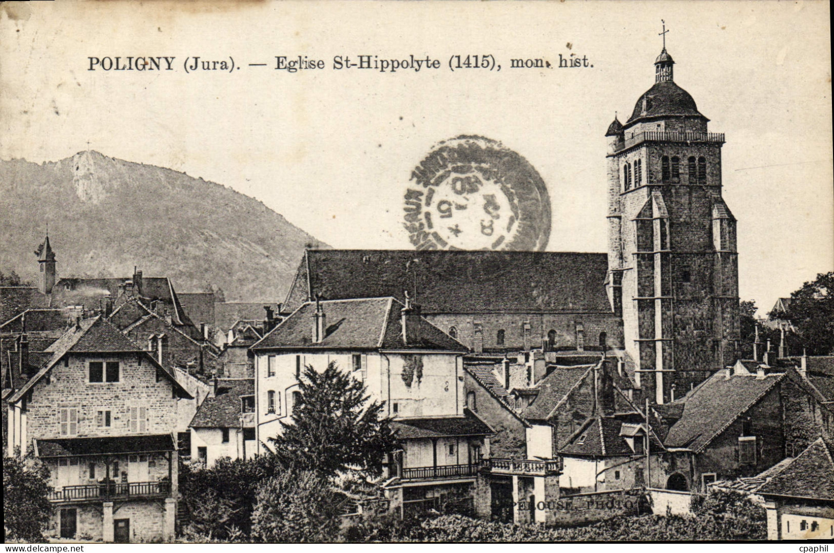 CPA Poligny Eglise St Hippolyte
