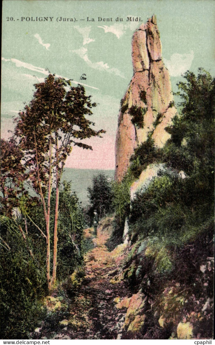 CPA Poligny La dent du midi