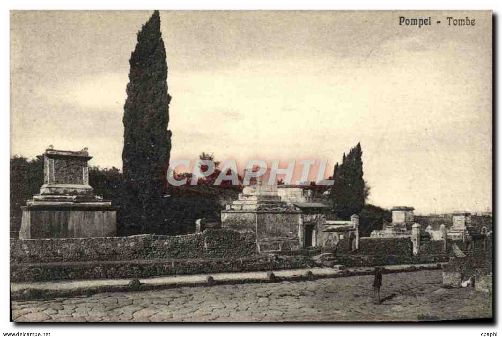 CPA Pompei Tombe