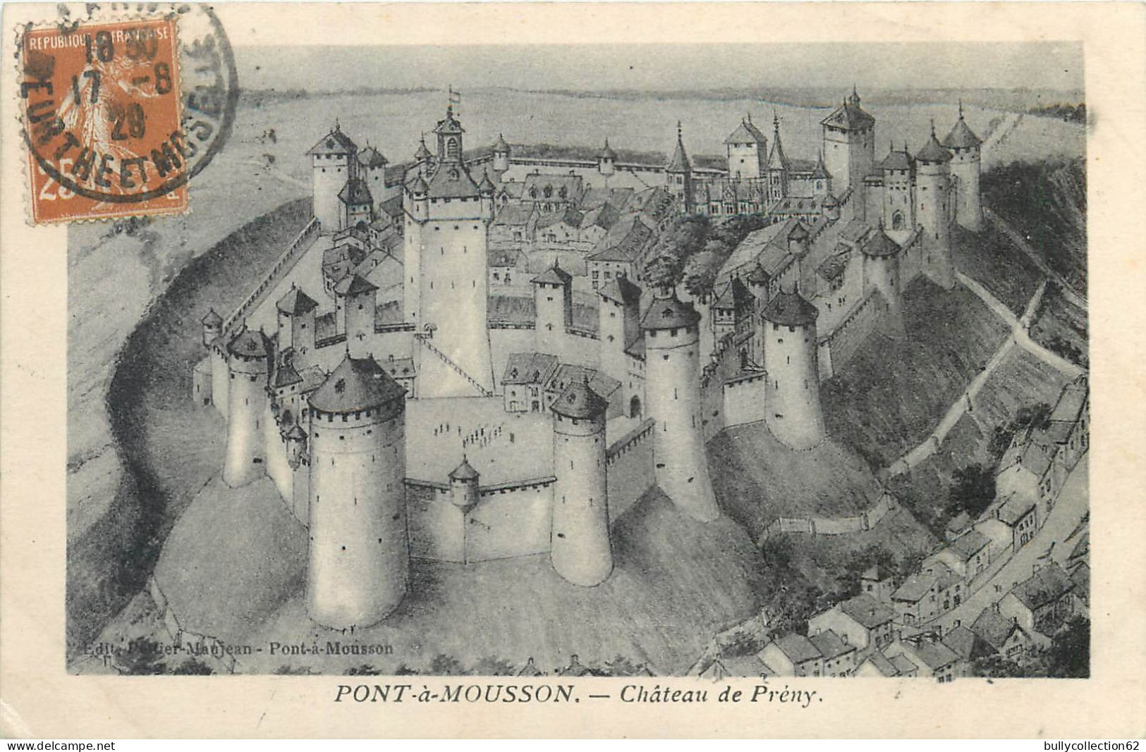 CPA Pont à Mousson  54/231