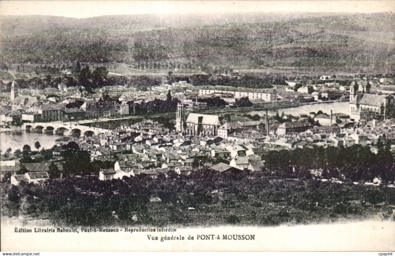CPA Pont a Mousson Vue generale de