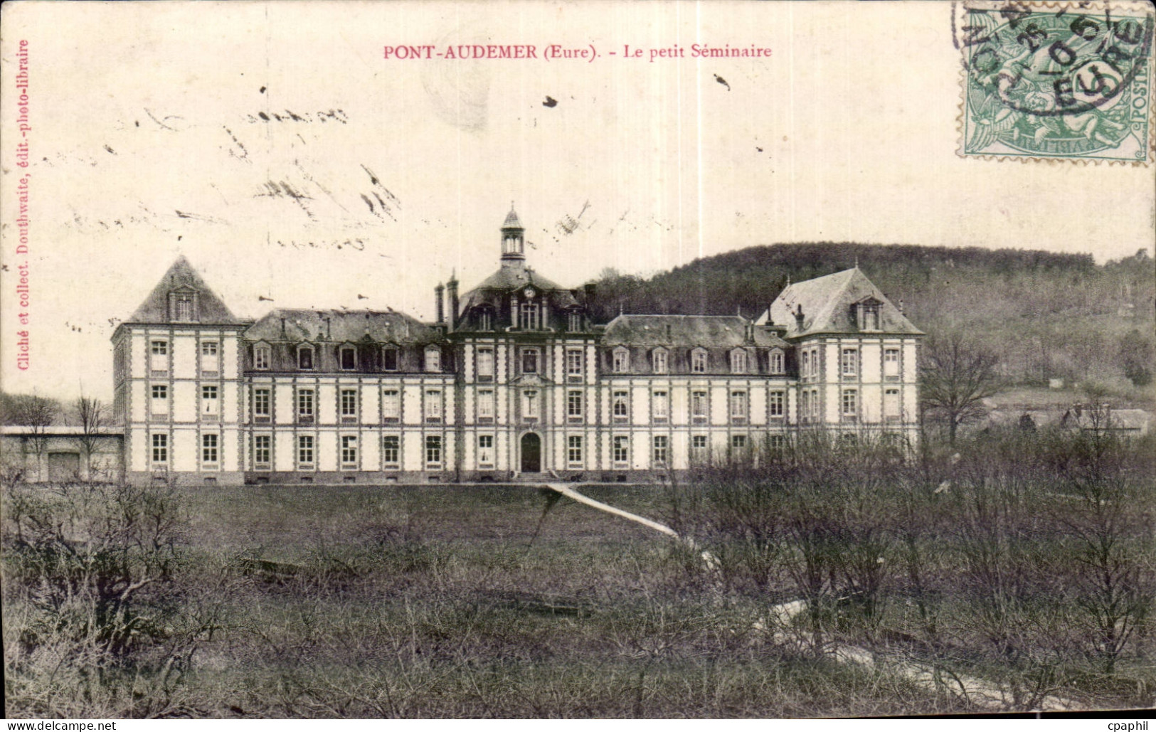 CPA Pont Audemer Le petit seminaire