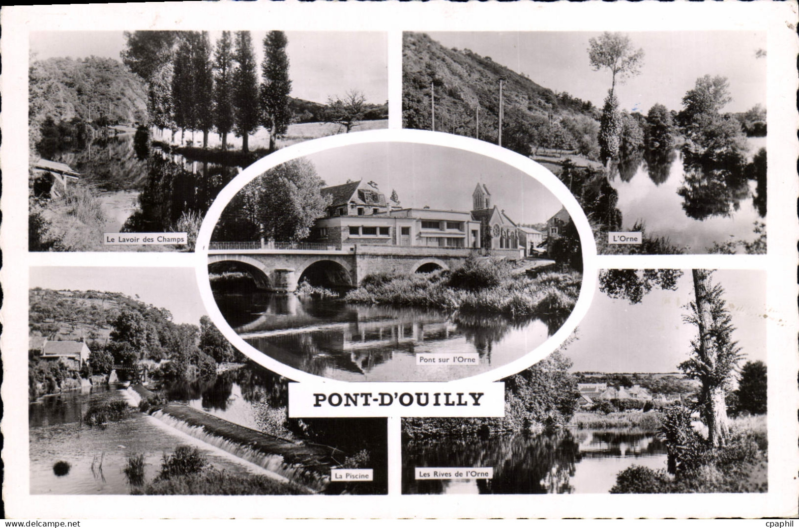 CPA Pont D'Ouilly