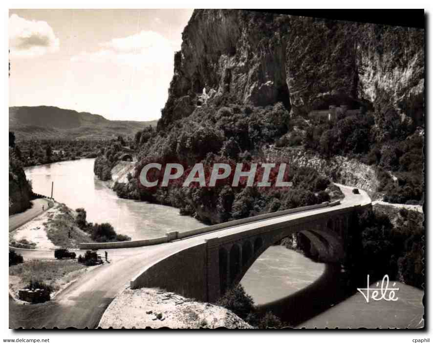 CPA Pont de la Balme pres du tunnel de la Dent du Chat