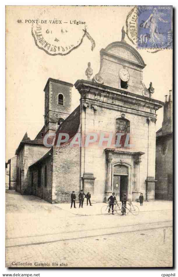 CPA Pont de Vaux l'eglise