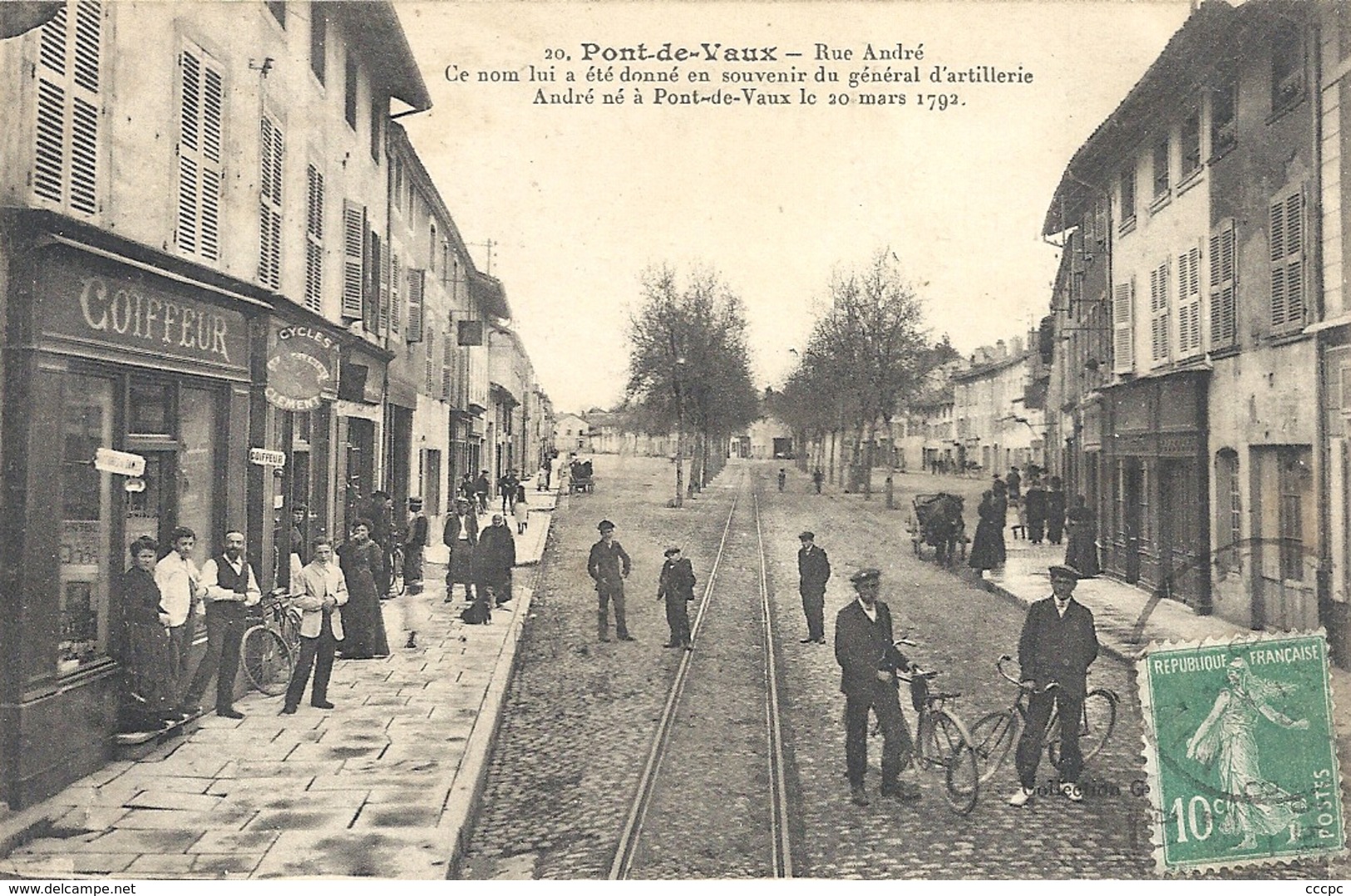 CPA Pont-de-Vaux Rue André