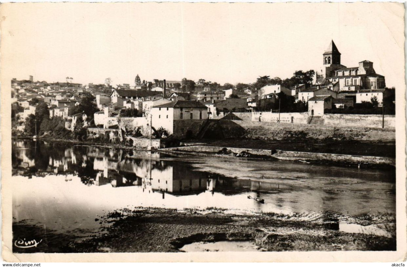 CPA PONT-DU-CHATEAU - Vue générale (374562)