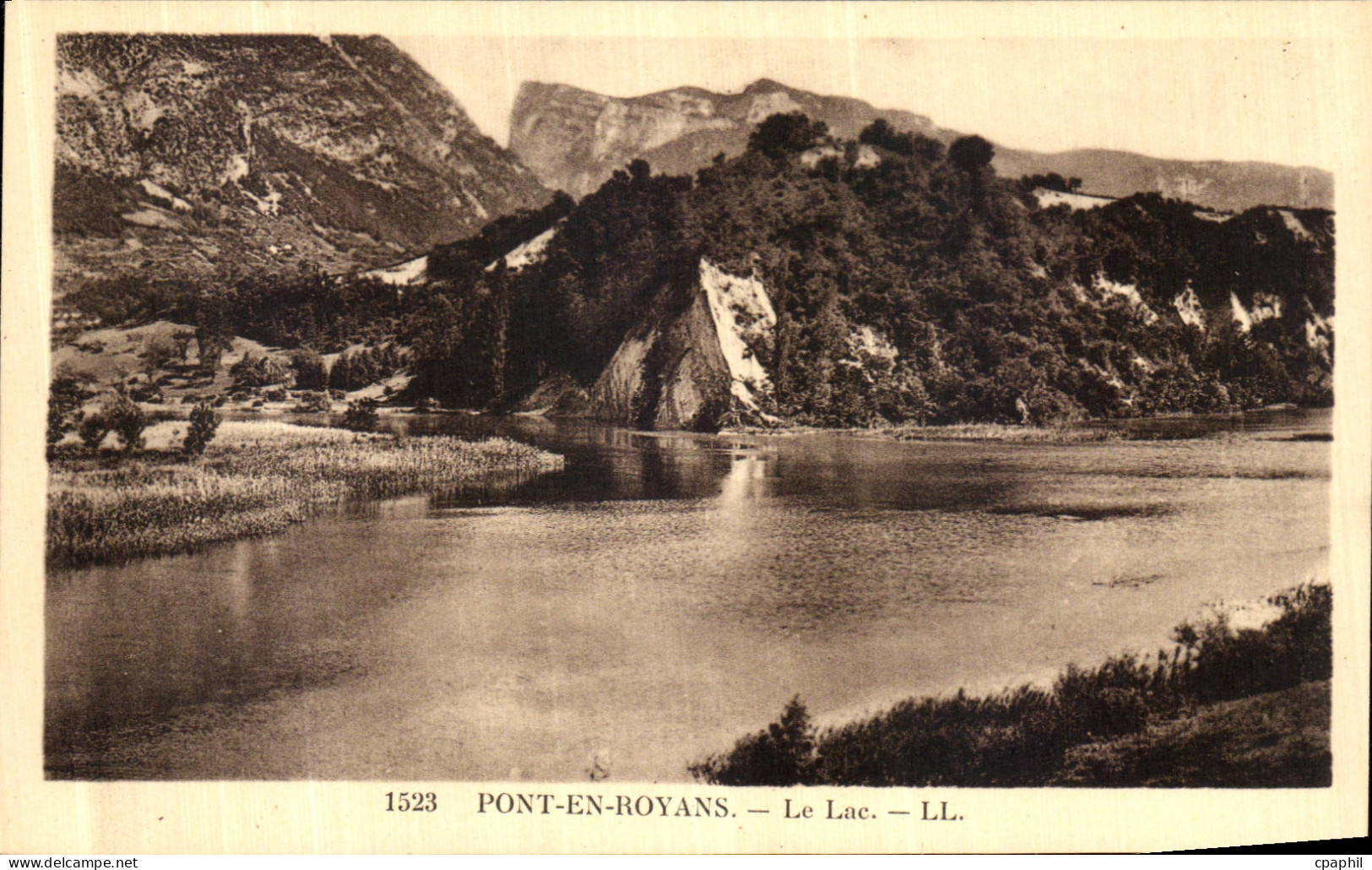 CPA Pont En Royans Le Lac
