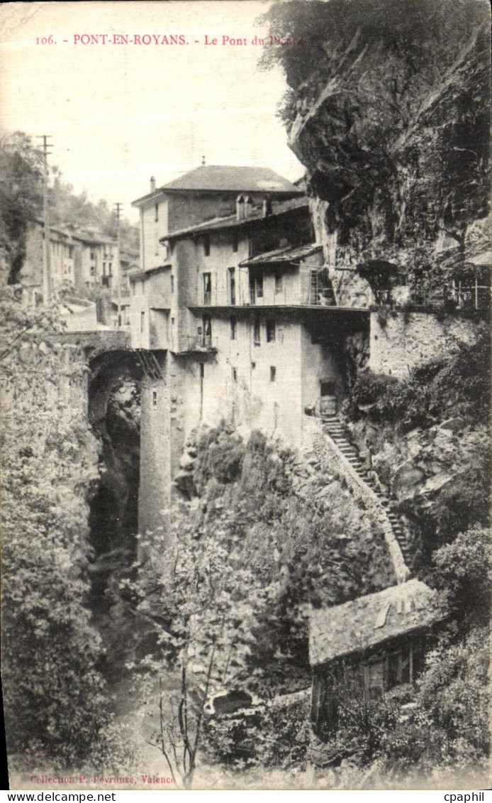 CPA Pont En Royans Le Pont