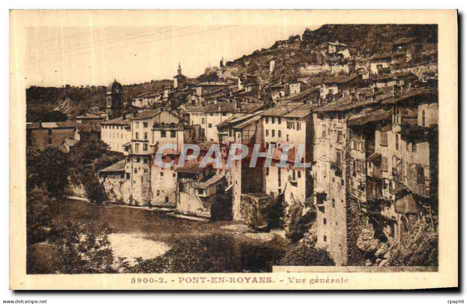 CPA Pont En Royans Vue Generale