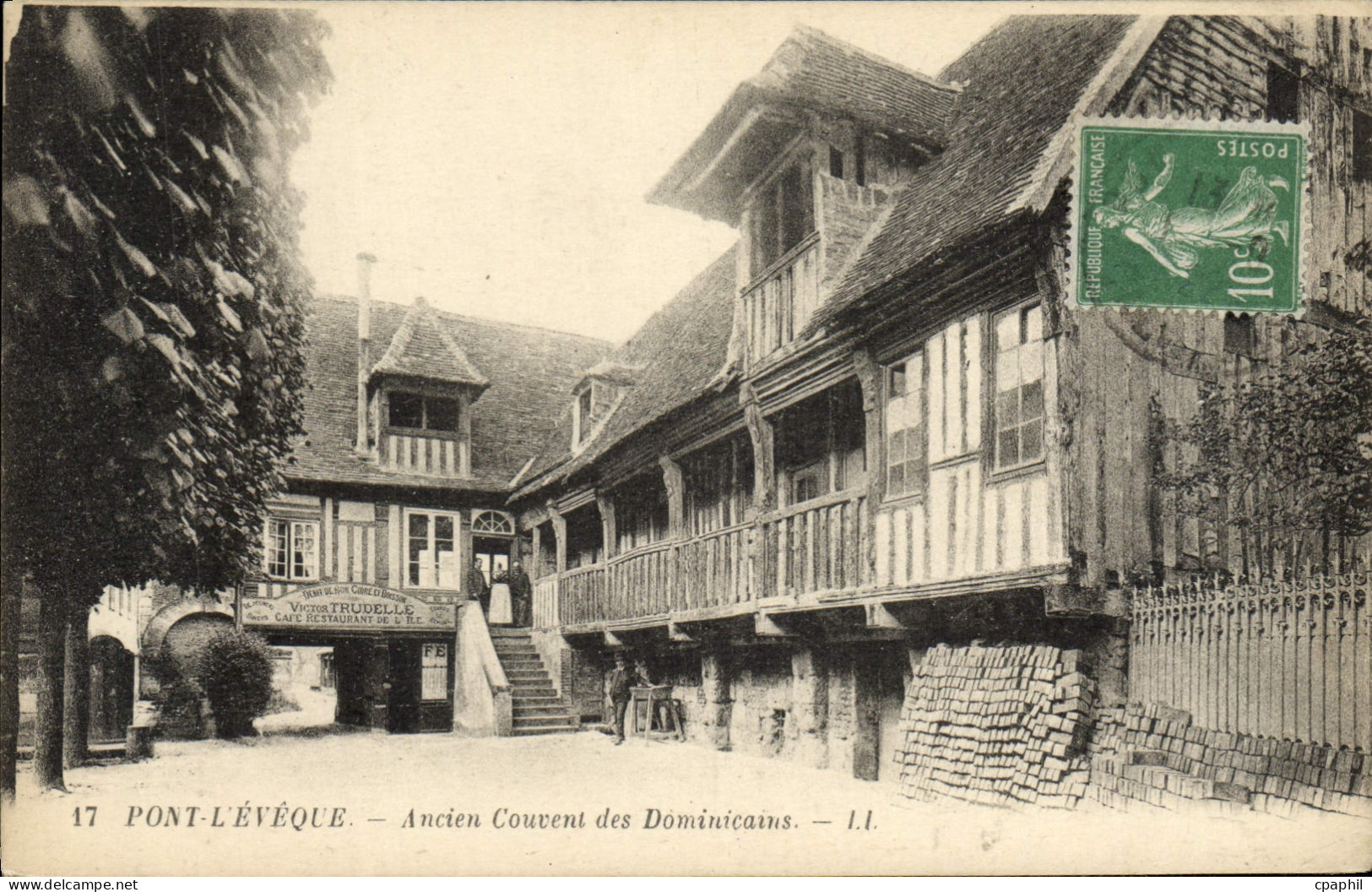 CPA Pont L'Eveque ancien couvent des dominicains