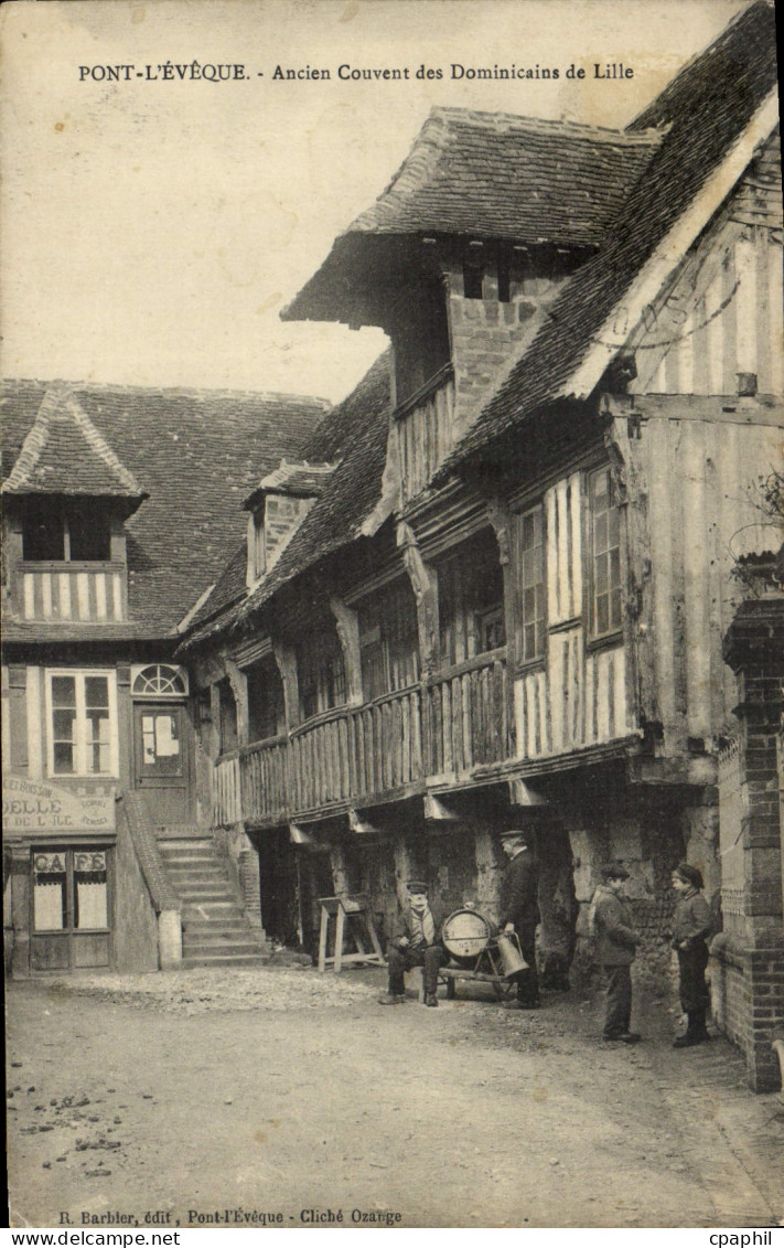 CPA Pont L'Eveque Ancien couvent des dominicains de lille