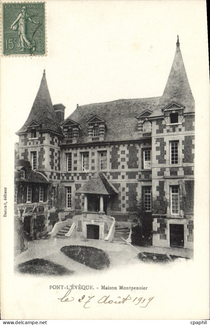 CPA Pont L'Eveque Maison Montpensier