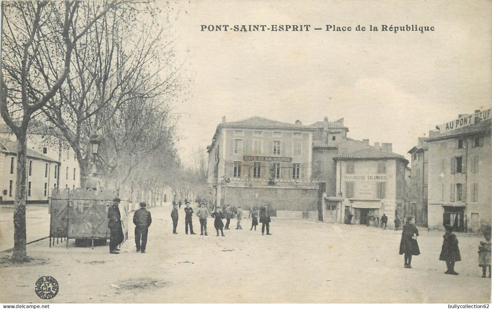 CPA  Pont-Saint-Esprit  30/37