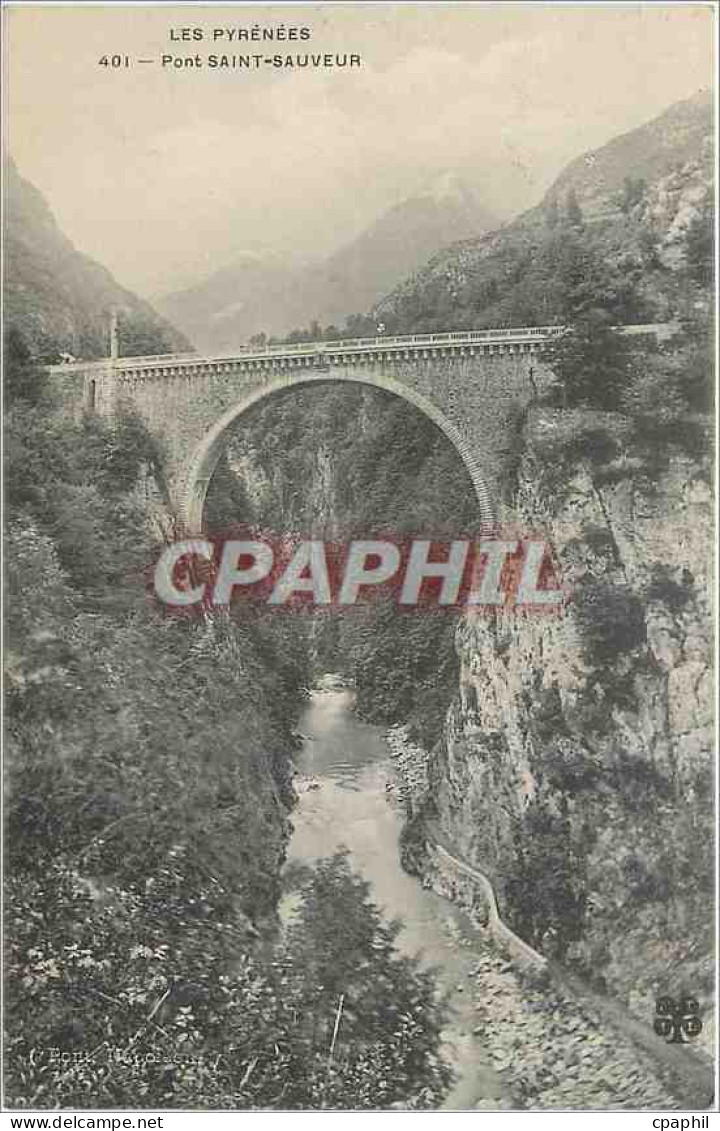 CPA Pont Saint Sauveur
