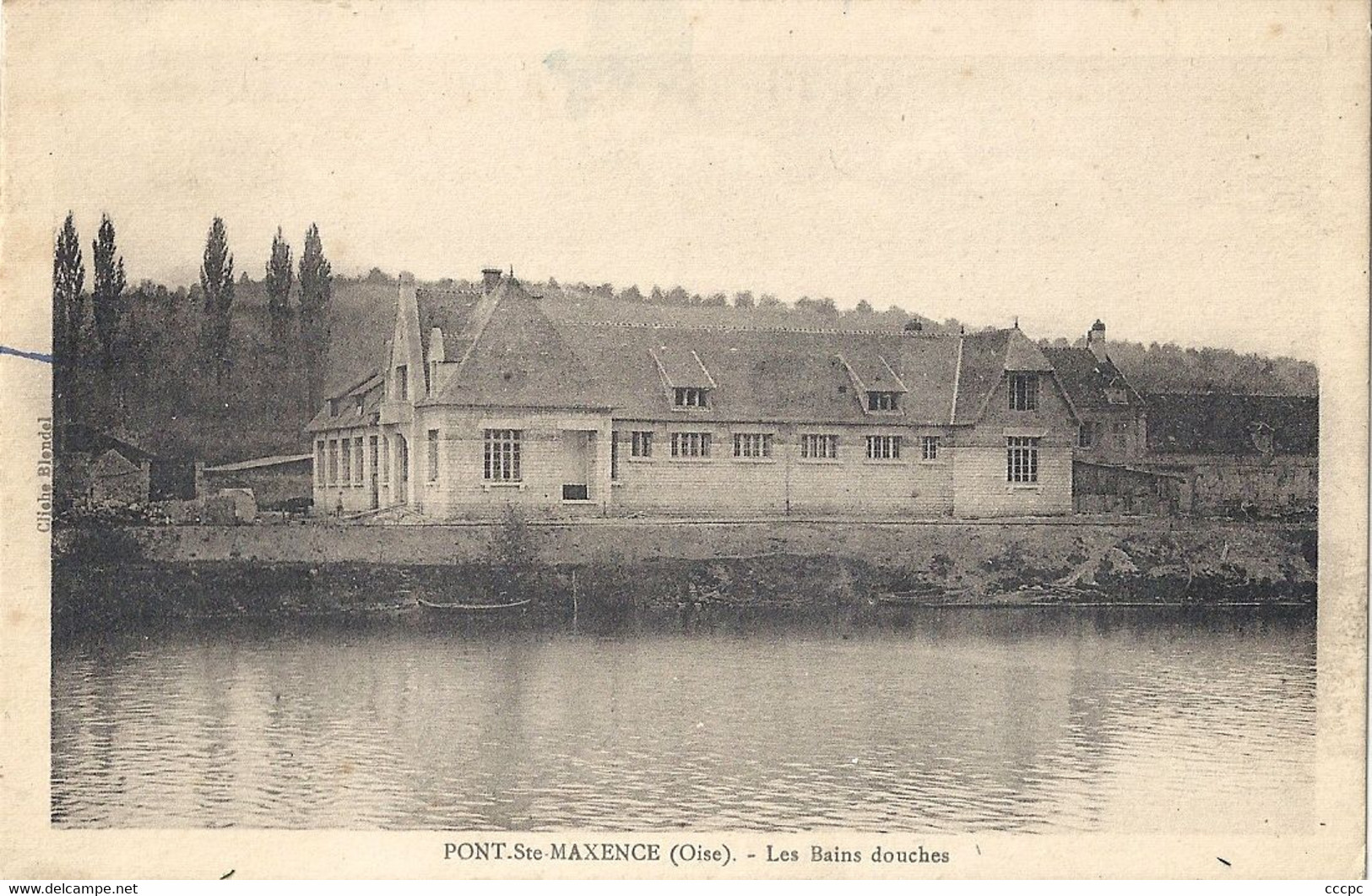 CPA Pont-Sainte-Maxence Les Bains douches