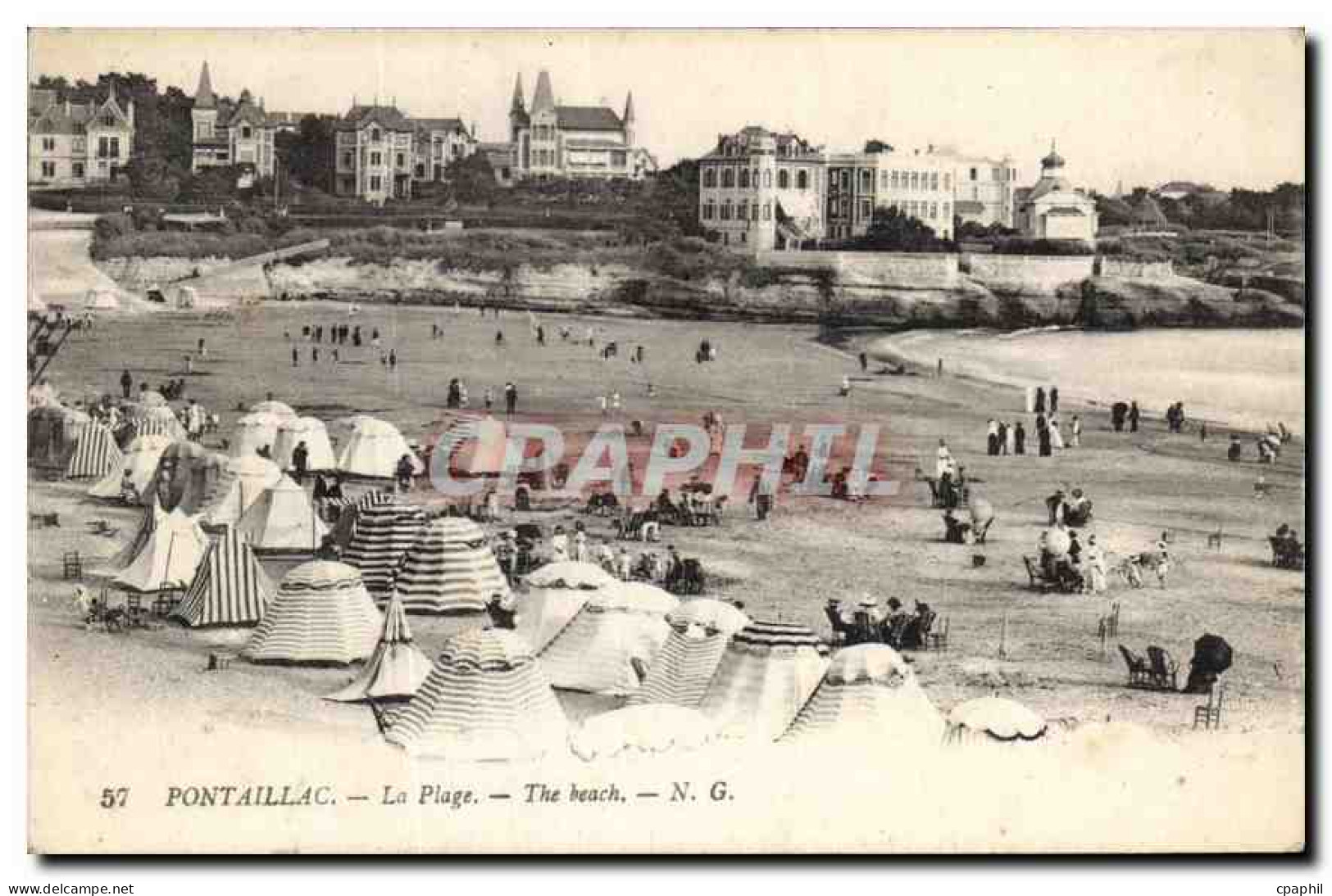 CPA Pontaillac La Plage