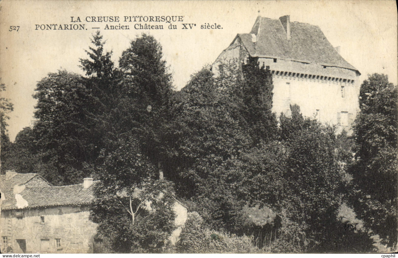CPA Pontarion Ancien Chateau Du Xvème siècle