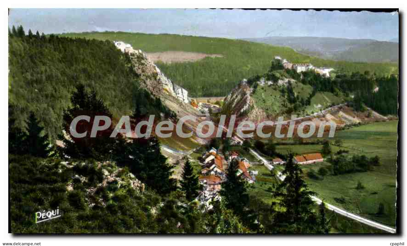 CPA Pontarlier Defile De La Cluse