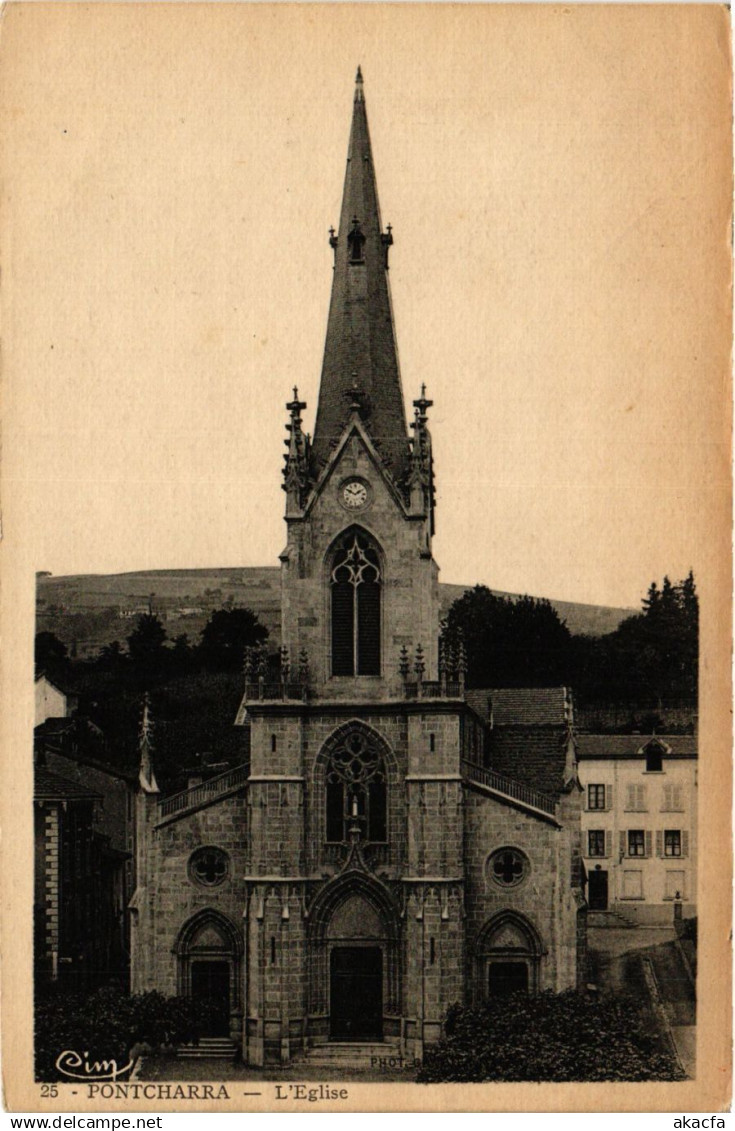 CPA PONTCHARRA - Église (639757)