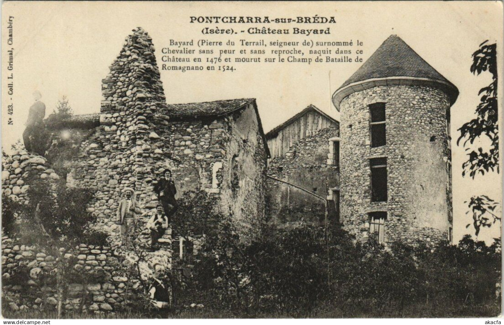 CPA PONTCHARRA sur BREDA - Chateau Bayard (123739)