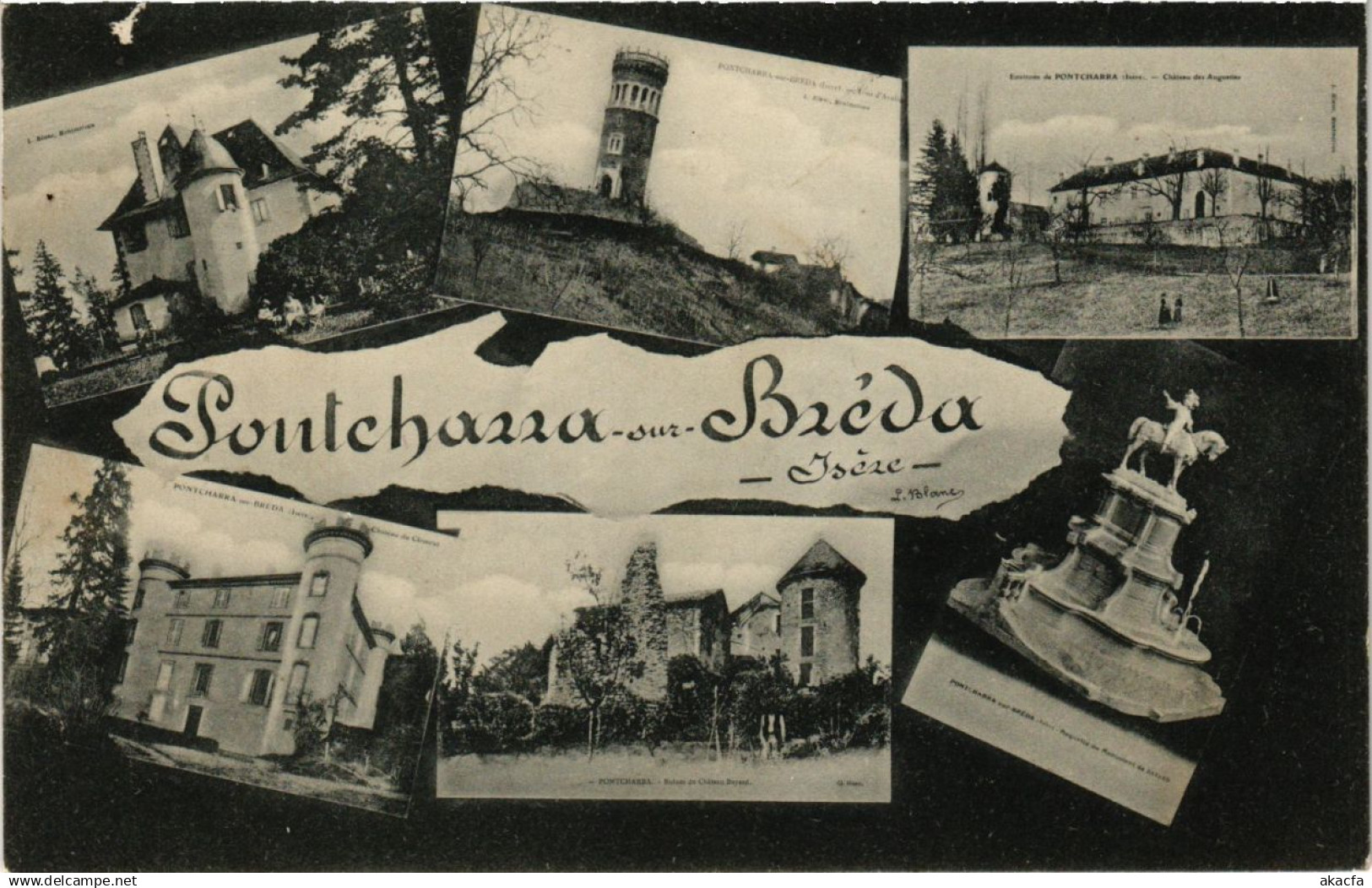 CPA PONTCHARRA-sur-BREDA - Isere (247128)