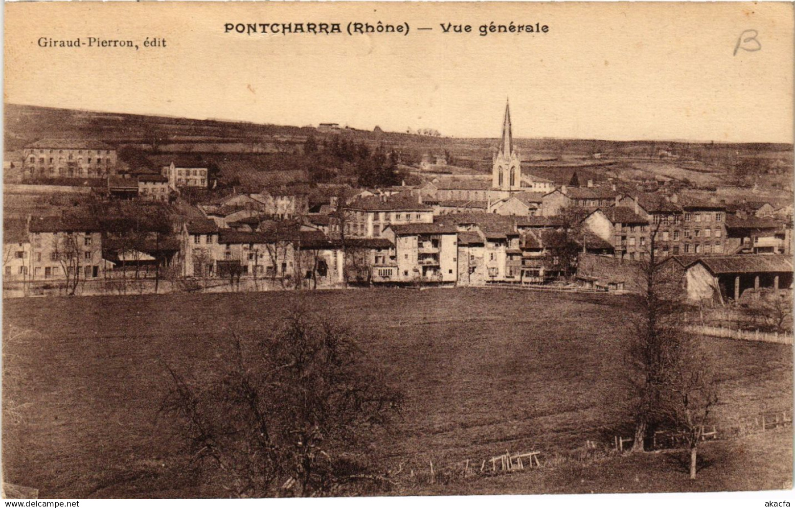 CPA PONTCHARRA - Vue générale (690276)