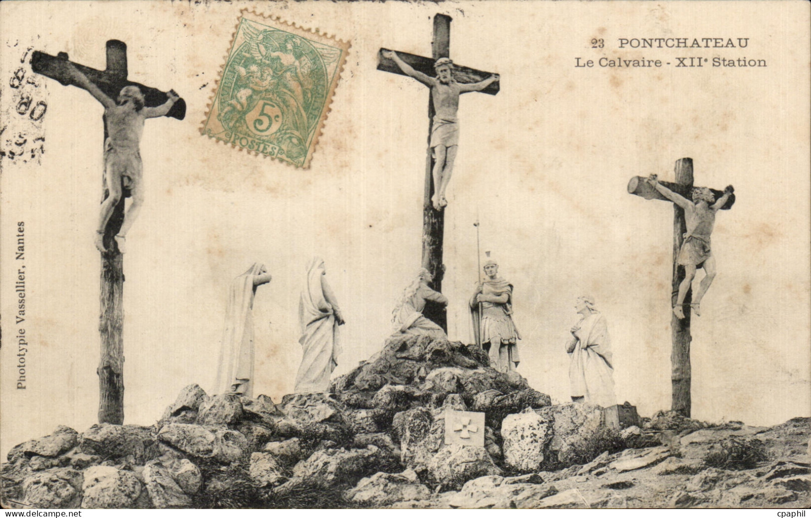 CPA Pontchateau Le Calvaire