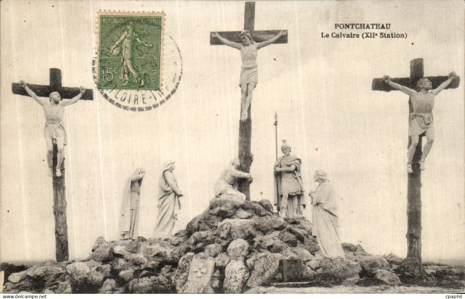 CPA Pontchateau Le Calvaire Christ