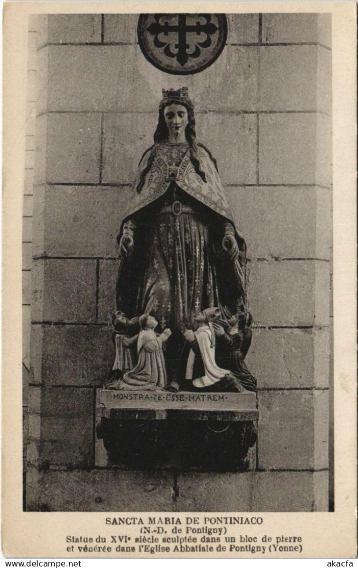 CPA PONTIGNY N-D. De Pontigny - Sancta Maria de Pontiniaco (1197938)
