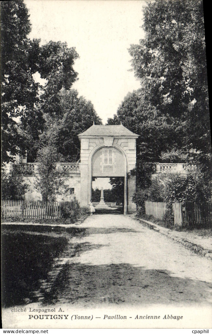 CPA Pontigny Yonne Pavillon Ancienne Abbaye
