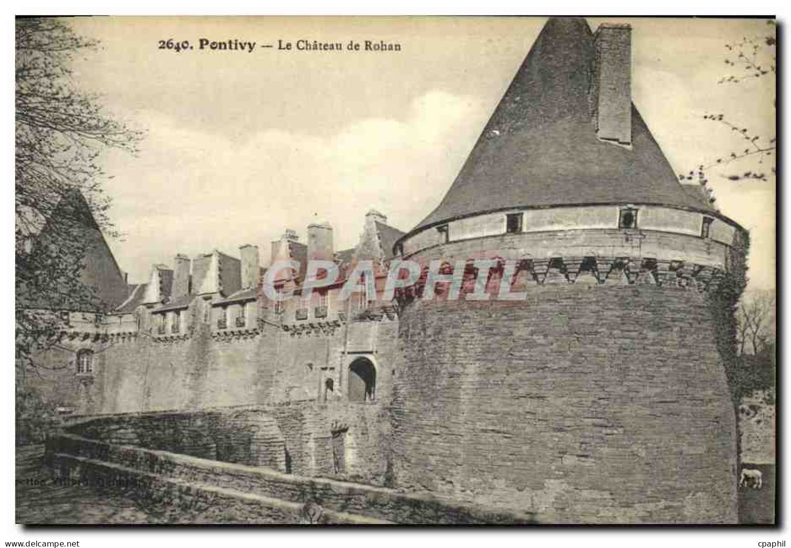 CPA Pontivy Le Chateau de Rohan