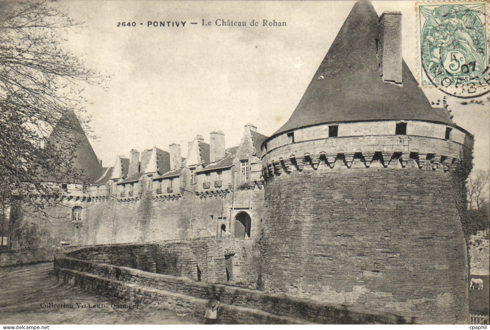 CPA Pontivy Le Chateau de Rohan
