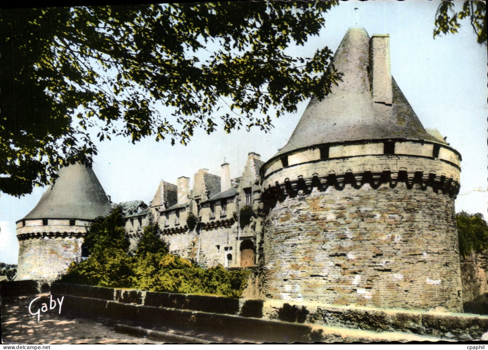 CPA Pontivy Morbihan Le Chateau
