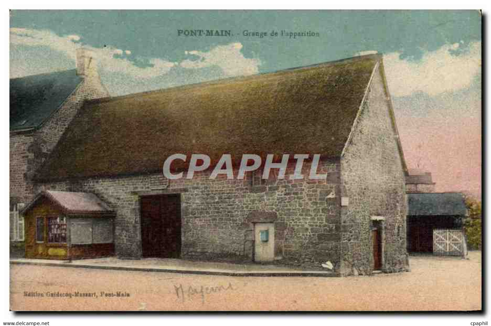 CPA Pontmain Grange de L'apparition