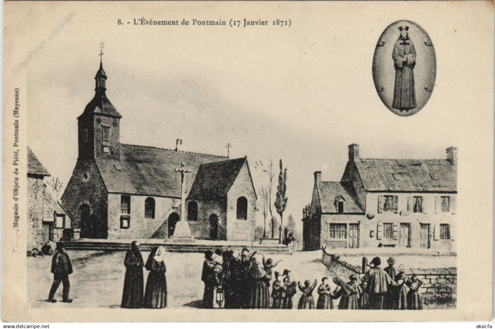 CPA PONTMAIN - Janvier (159905)