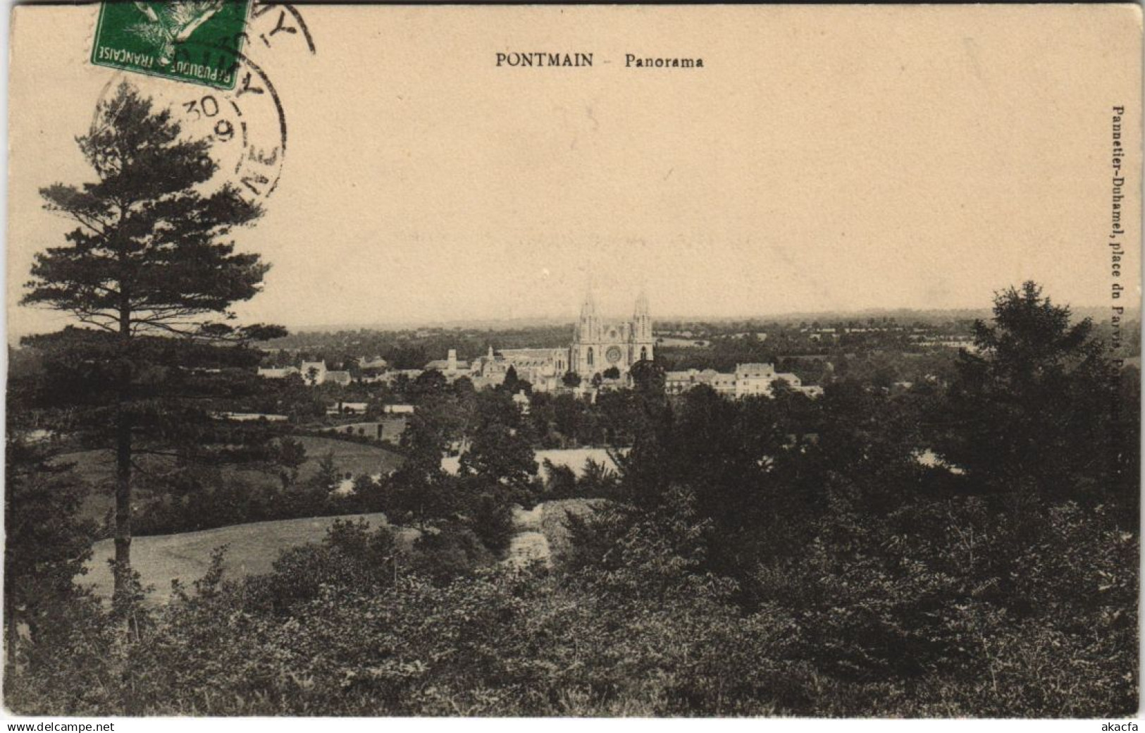 CPA PONTMAIN - Panorama (159886)