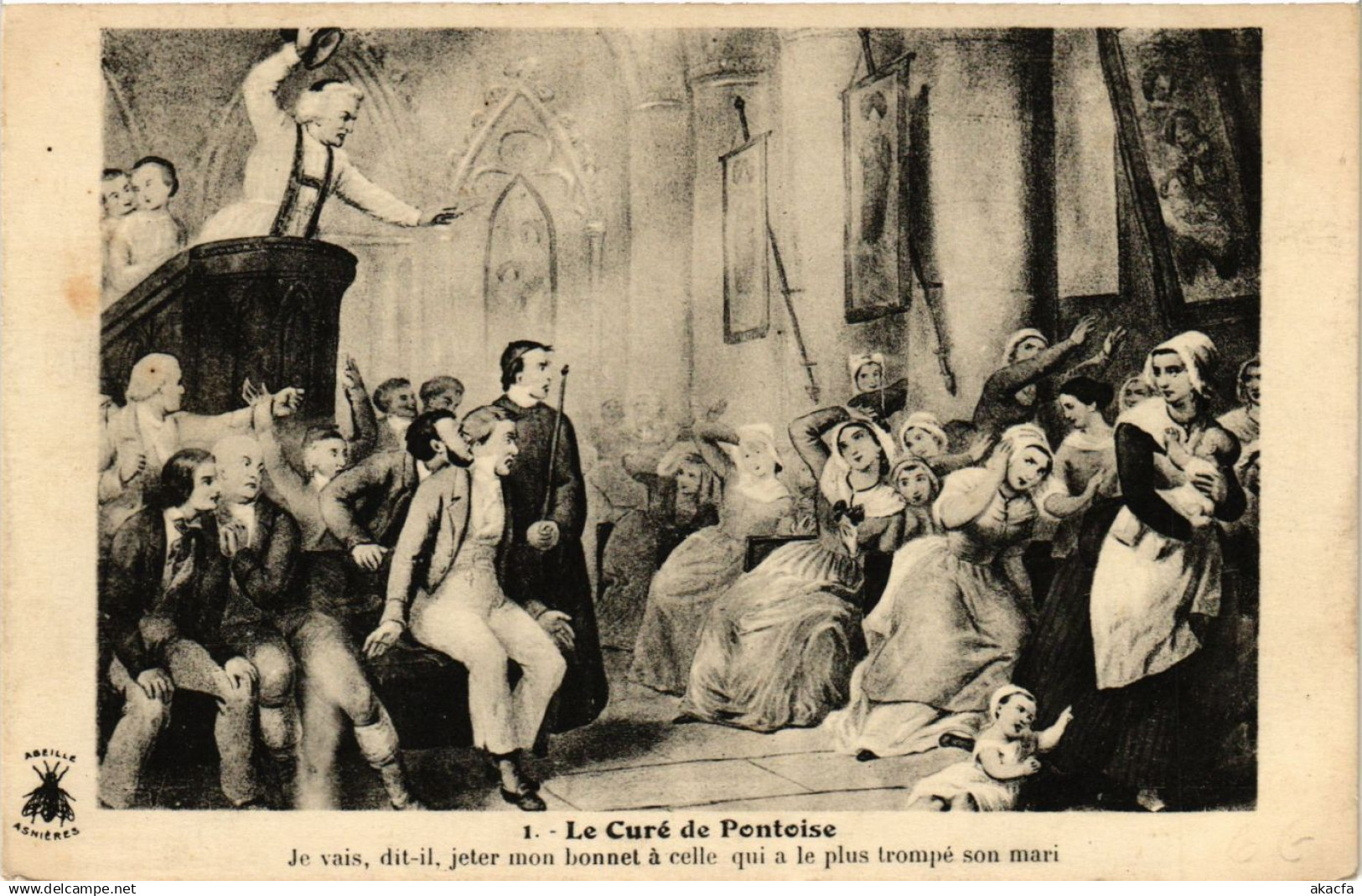 CPA PONTOISE - Le Curé de PONTOISE (380713)