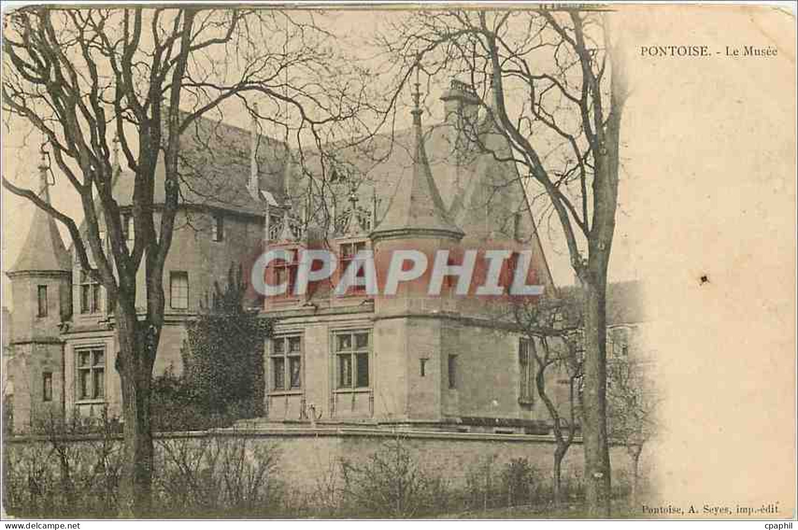 CPA Pontoise le Musee