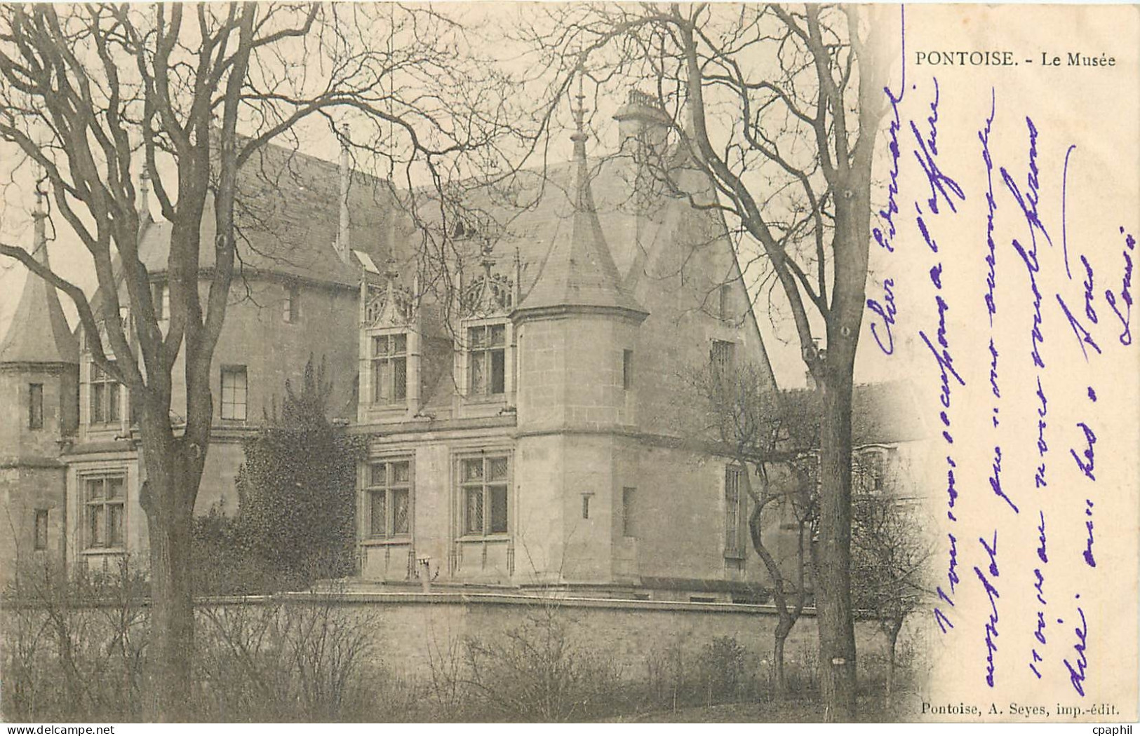 CPA Pontoise Le Musee