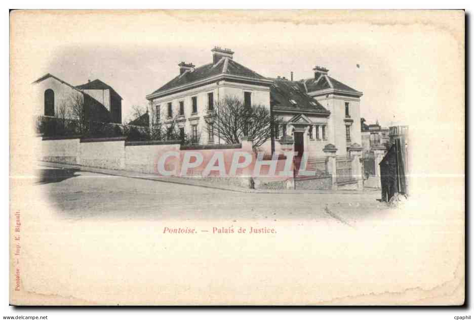 CPA Pontoise Palais De Justice