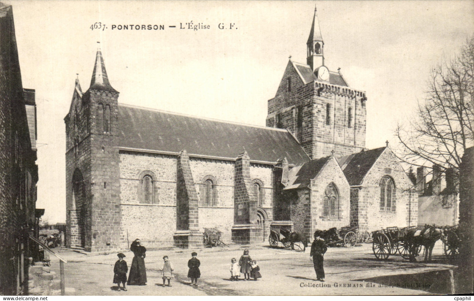 CPA Pontorson L'Eglise