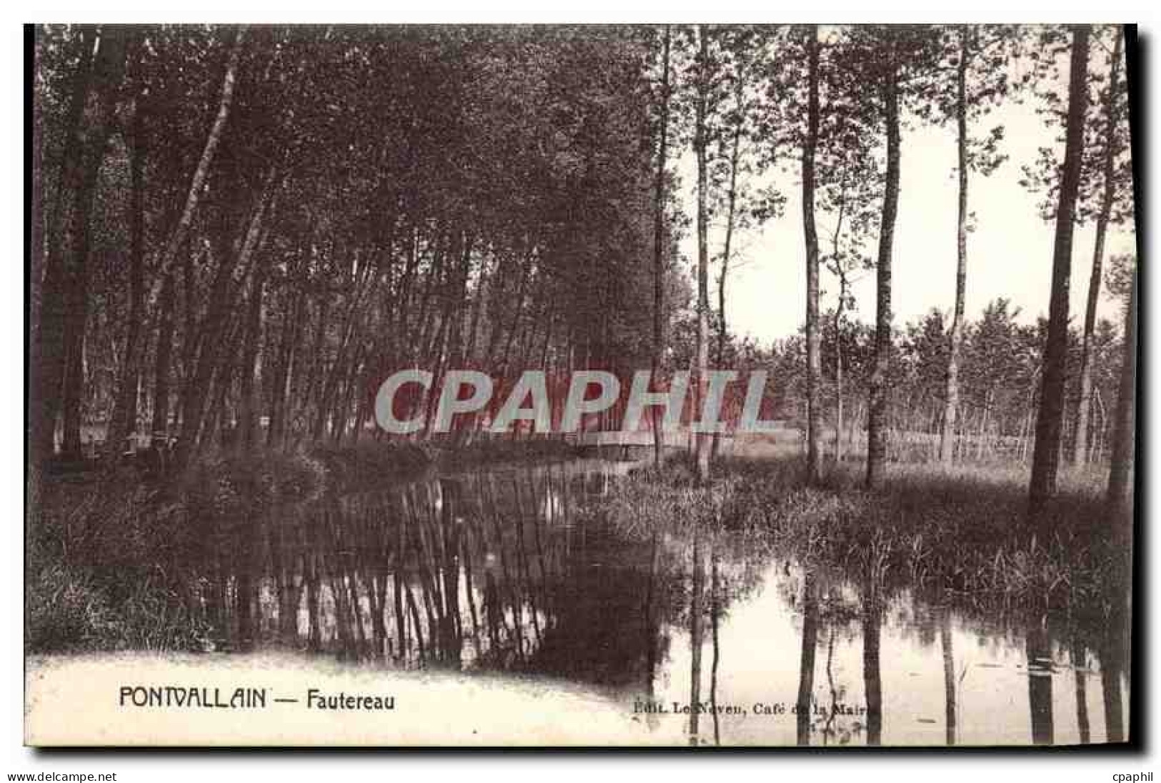 CPA Pontvallain Fautereau