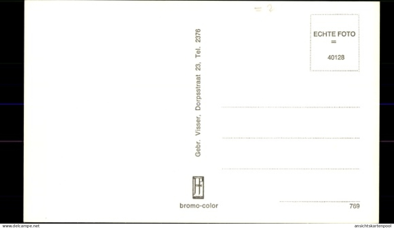 CPA Poortugaal Südholland, Geref Kerken Jeugdgebouw, de Haven