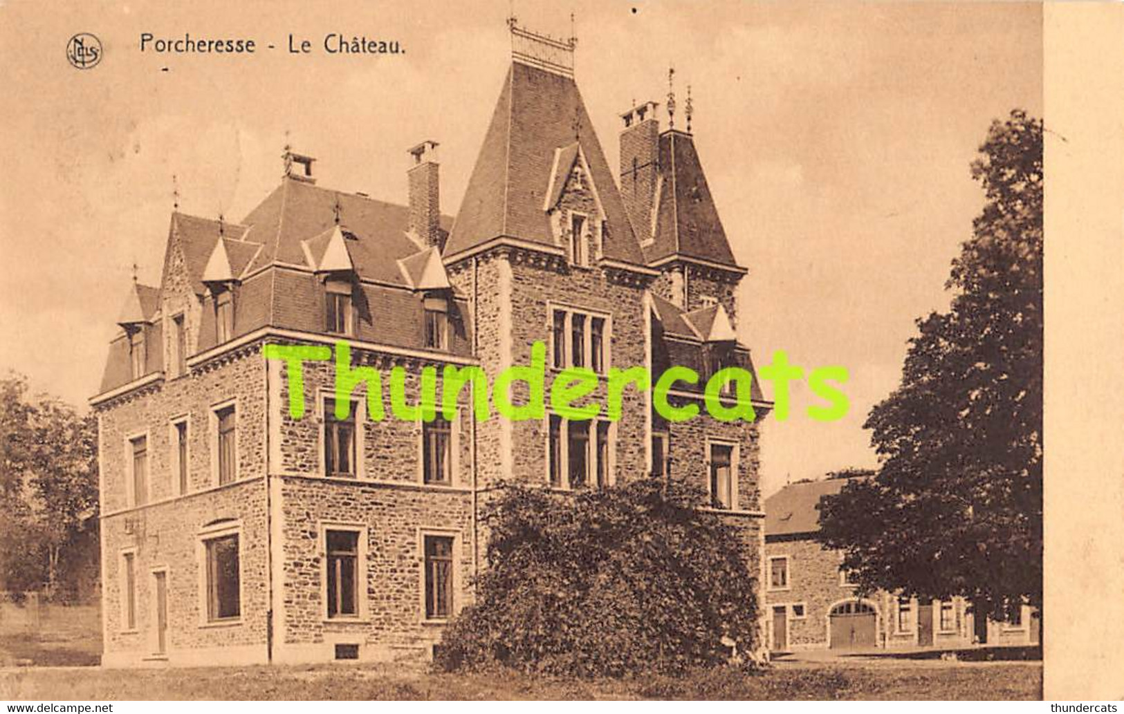 CPA PORCHERESSE LE CHATEAU DAVERDISSE