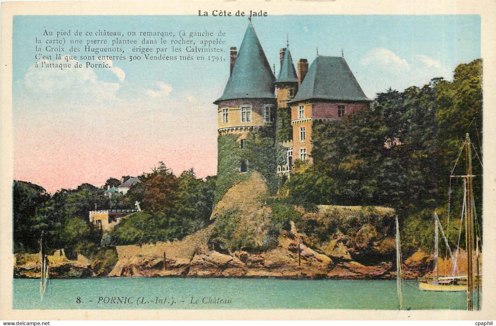 CPA Pornic L Inf Le Chateau