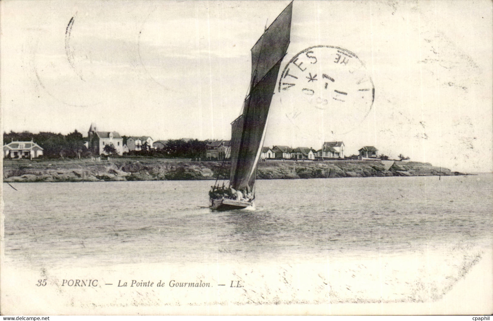 CPA Pornic La pointe de Gourmalon