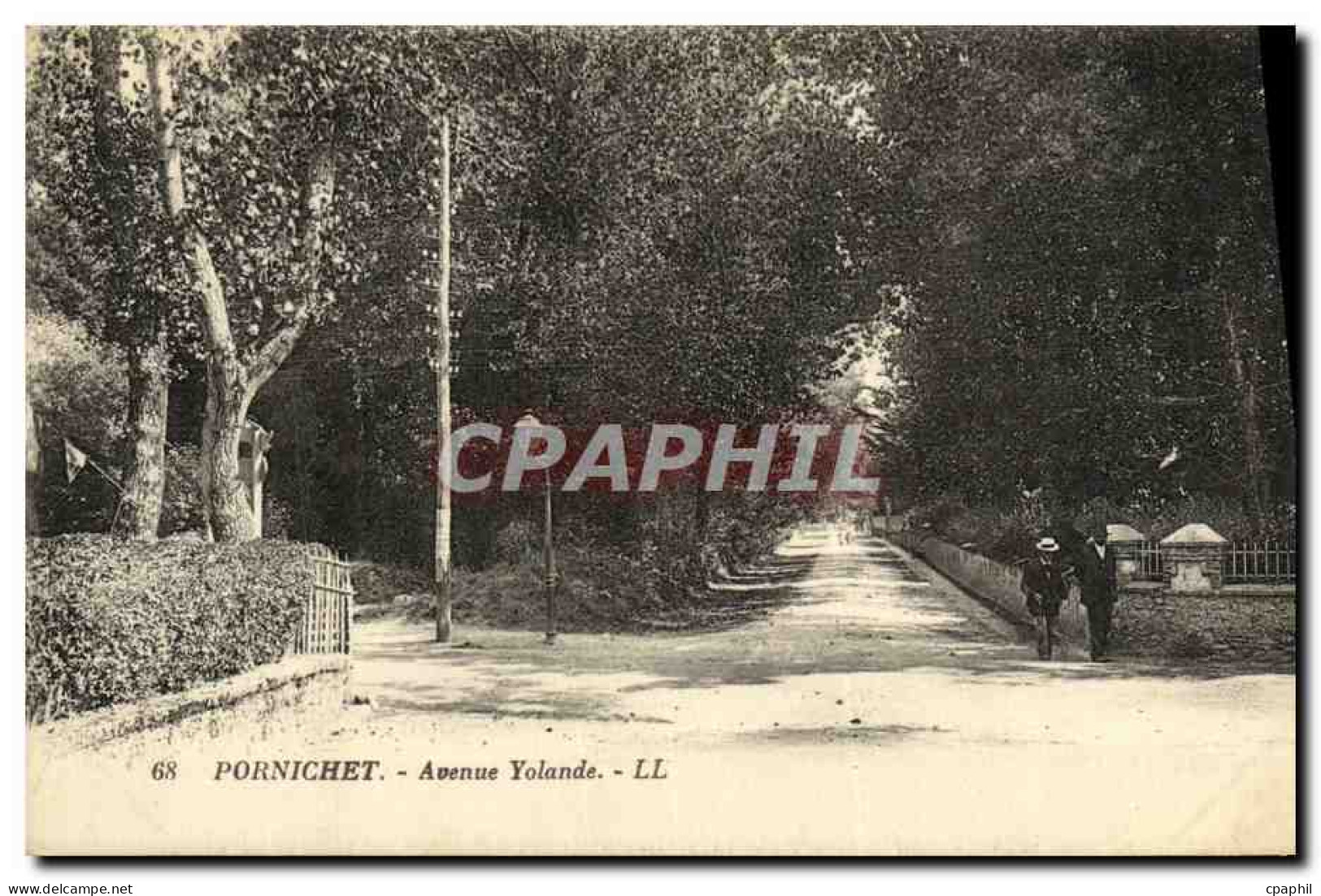 CPA Pornichet Avenue Yolande