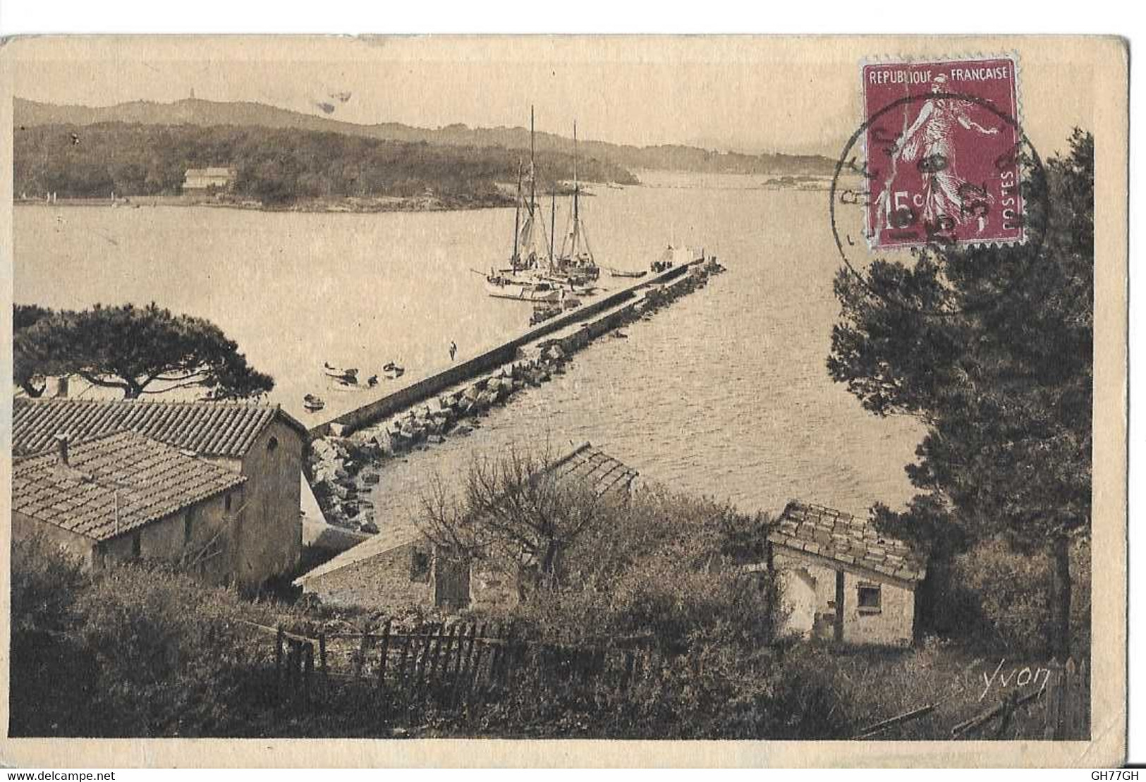 CPA PORQUEROLLES 1932