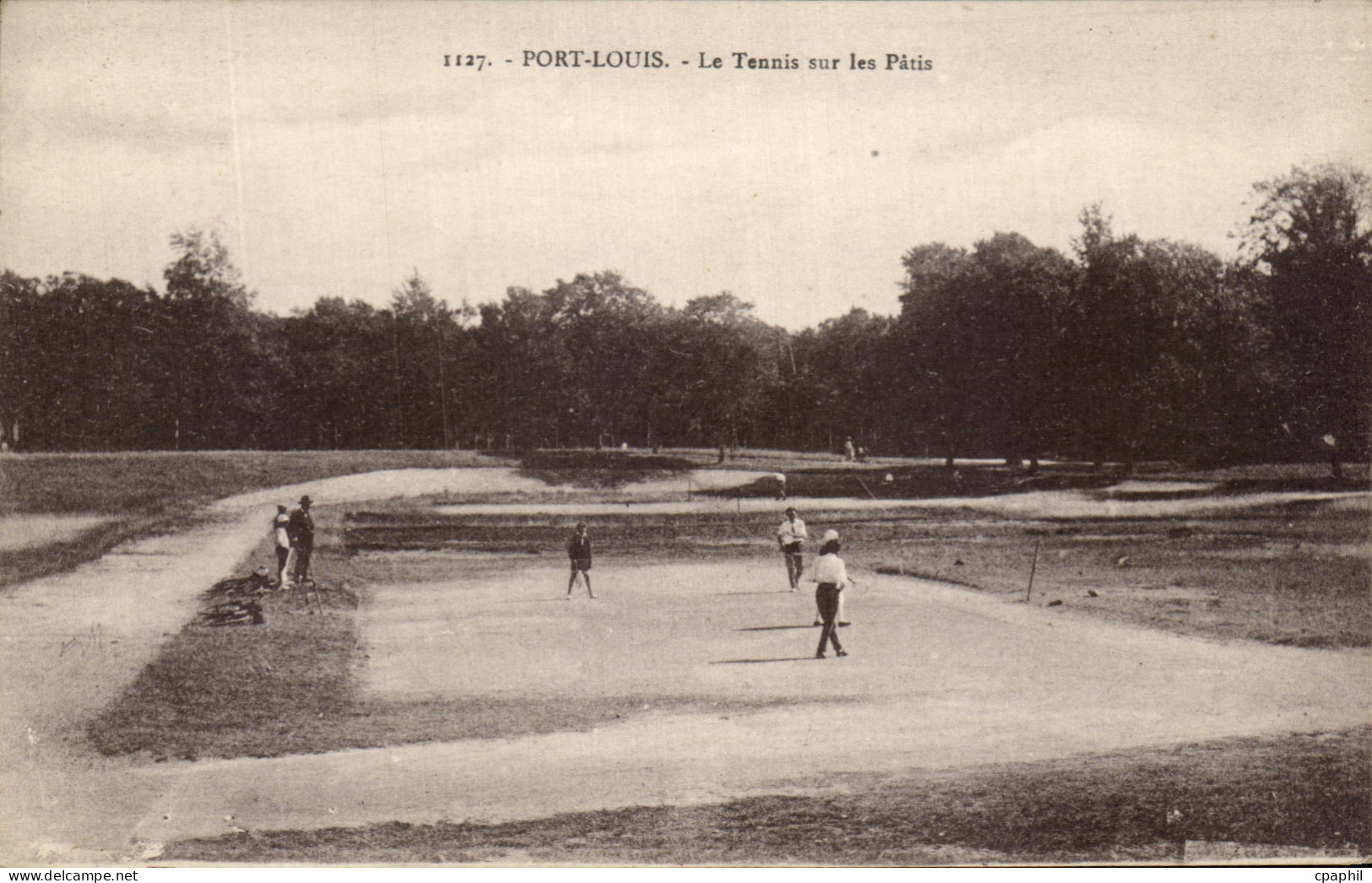 CPA Port Louis Le Tennis sur les Patis